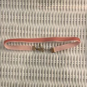 Light pink choker